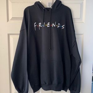 Friends Hoodie size 2x black